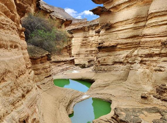 Chahkouh Strait Qeshm Island